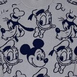 ディズニー / キッズ 長袖セーター ミッキー&ドナルド＆グーフィー 130