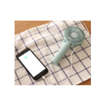 PRISMATE 充電式アロマハンディファン 2個入 パウダーブルー