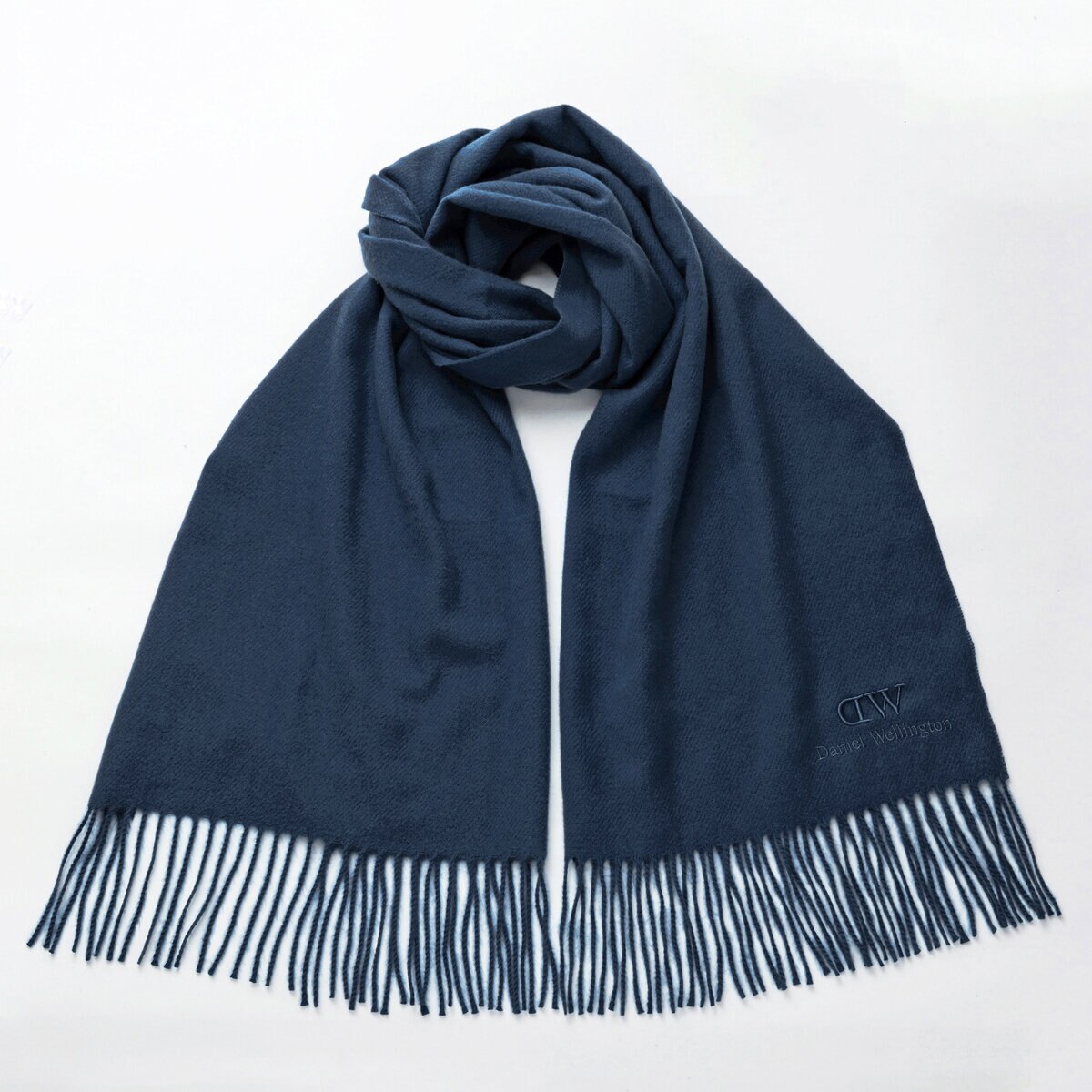 ダニエルウェリントン ストール 180cmｘ60cm ネイビー