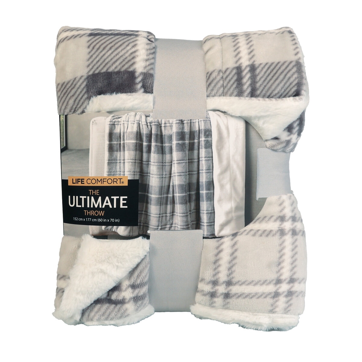 NEMCOR フェイクファー 大判ひざ掛け 152cm x 177cm NEMCOR フェイクファー 大判ひざ掛け 152cm x 177cm