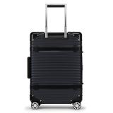 ランツォ スーツケース バイキング 24インチ 47L ブラック X ブラック
