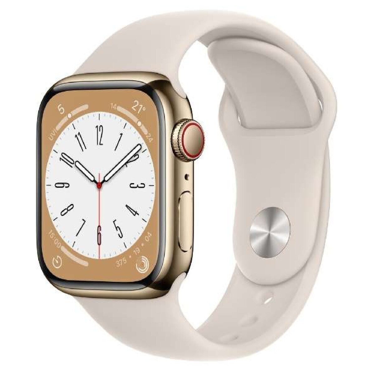 Apple Watch Series8 GPS+Cellular 41mm ゴールドステンレススチール