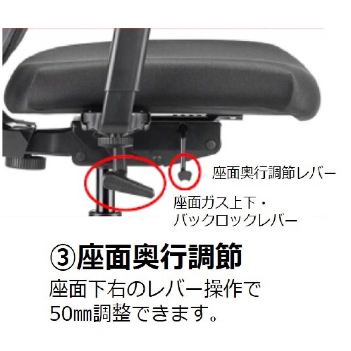 ドーフィン トゥーシンクチェア 肘なし グレー