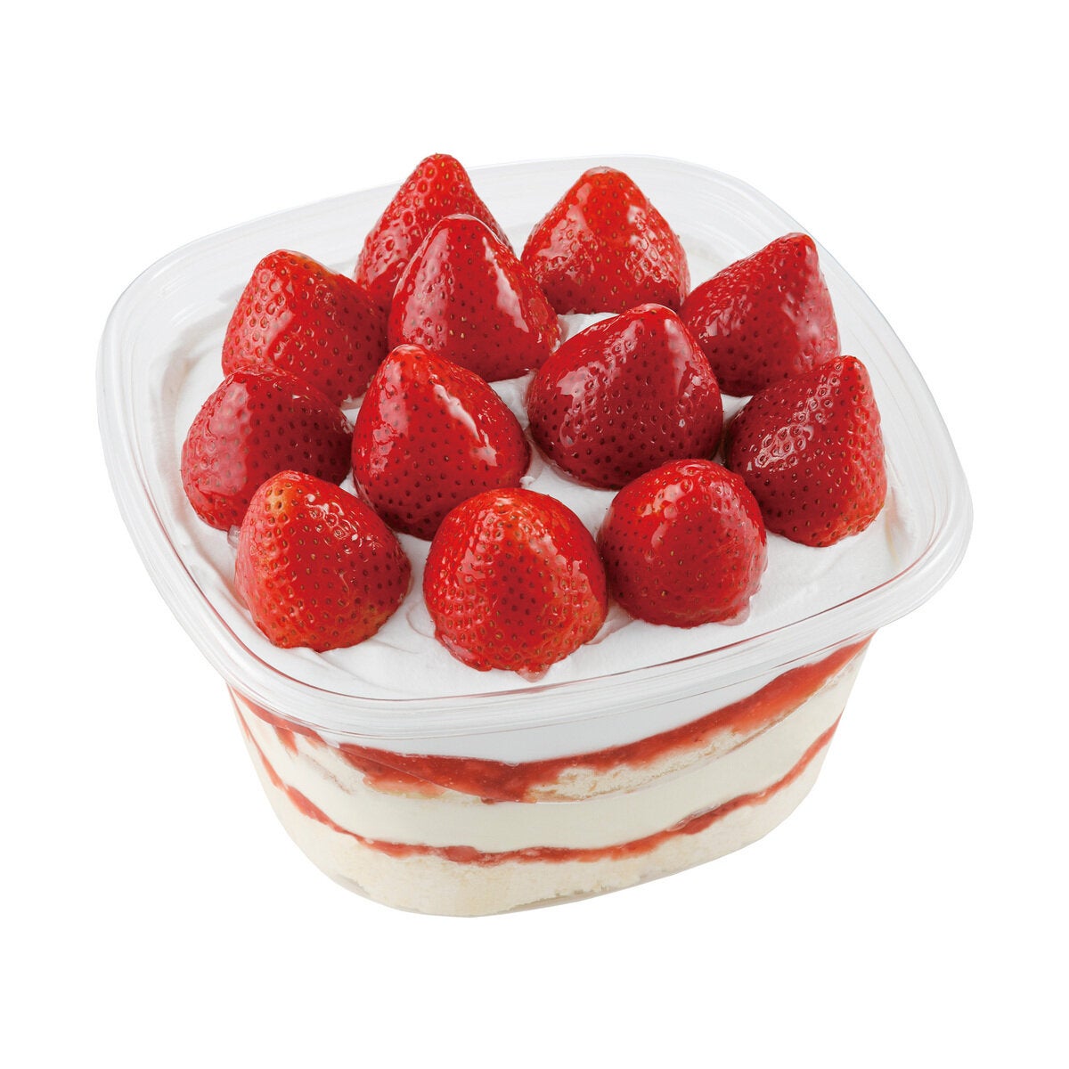 ストロベリーカスタードクリームケーキ