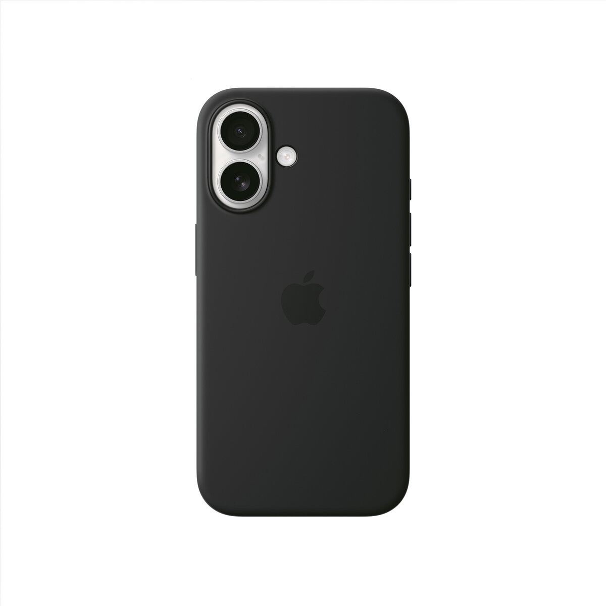 MagSafe対応iPhone 16シリコーンケース - ブラック