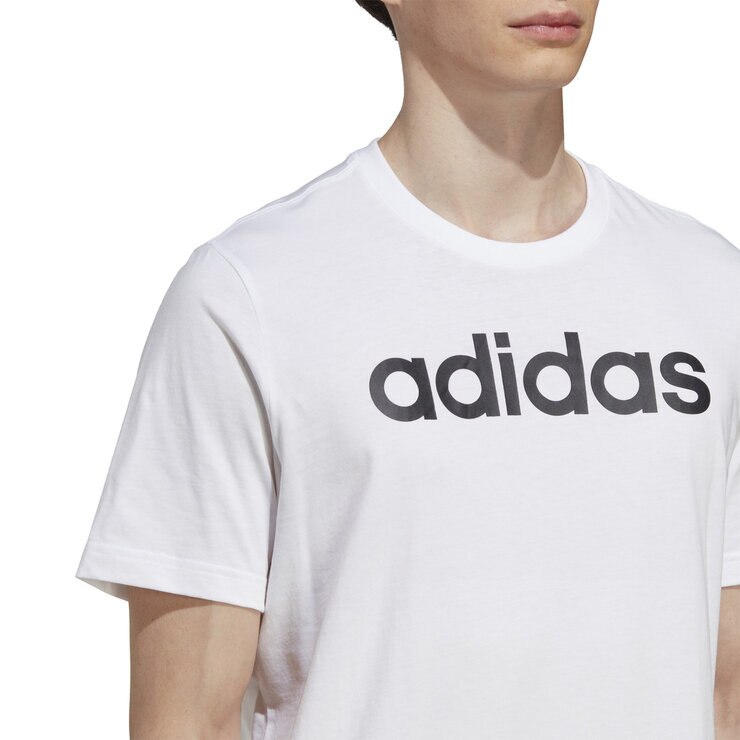 アディダス メンズ ロゴ 半袖 Tシャツ ホワイト S