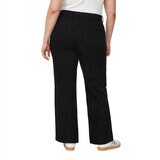 バッファロー レディース ワイドレッグジーンズ ブラック 27インチ