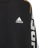 アディダス キッズ クールネックスウェット ブラック 160