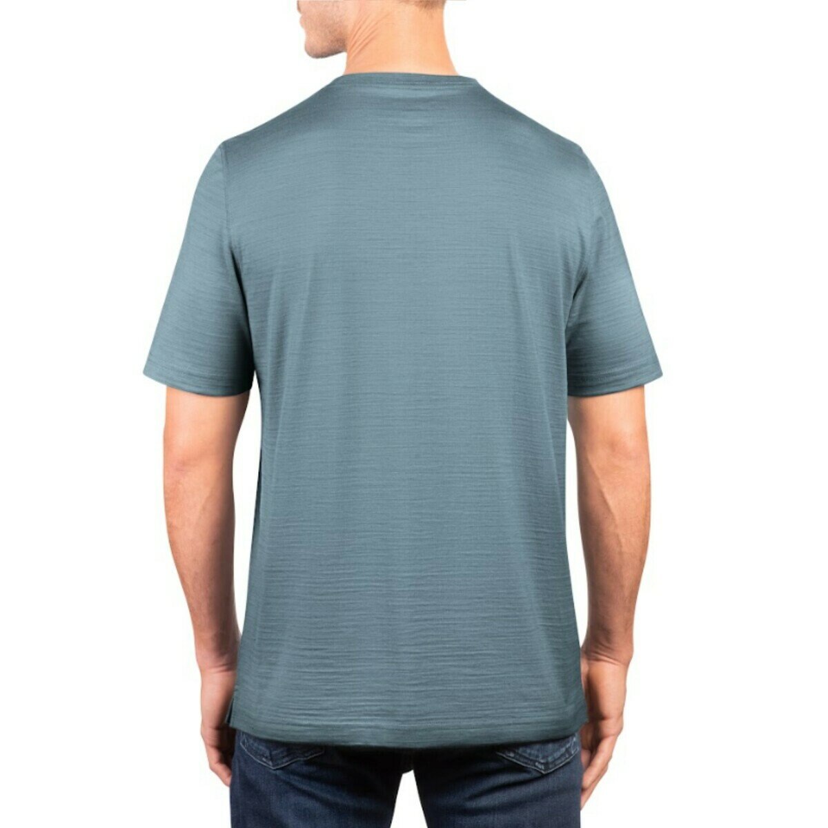 カークランドシグネチャー メンズ 半袖 Tシャツ ストームグレイ M