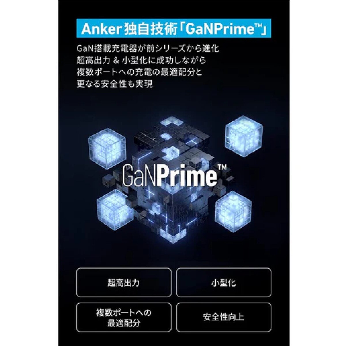 Anker（アンカー）Power Bank 733 モバイルバッテリー/急速充電器 最大出力65W