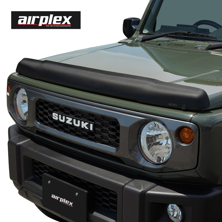 airplex スズキ ジムニーシエラ JB74W バグガード マットブラック