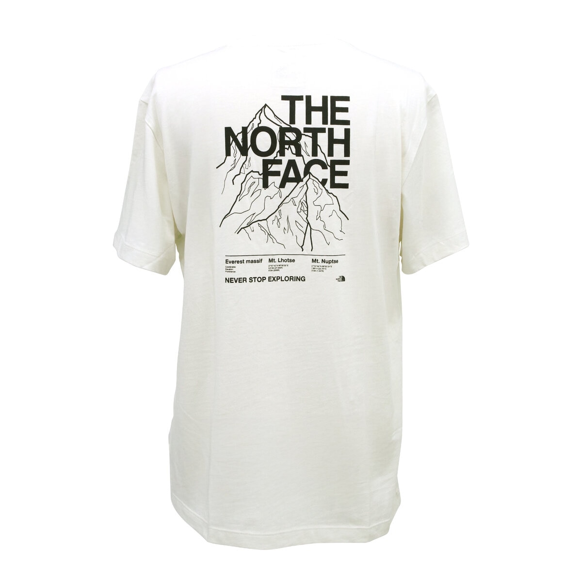 ザ ノースフェイス メンズ エボリューション ハーフ ドーム 半袖 Tシャツ ホワイト S