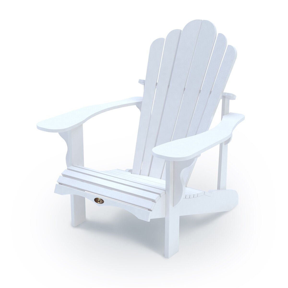 レジャーライン クラシック アディロンダックチェア ホワイト リサイクルプラスティック