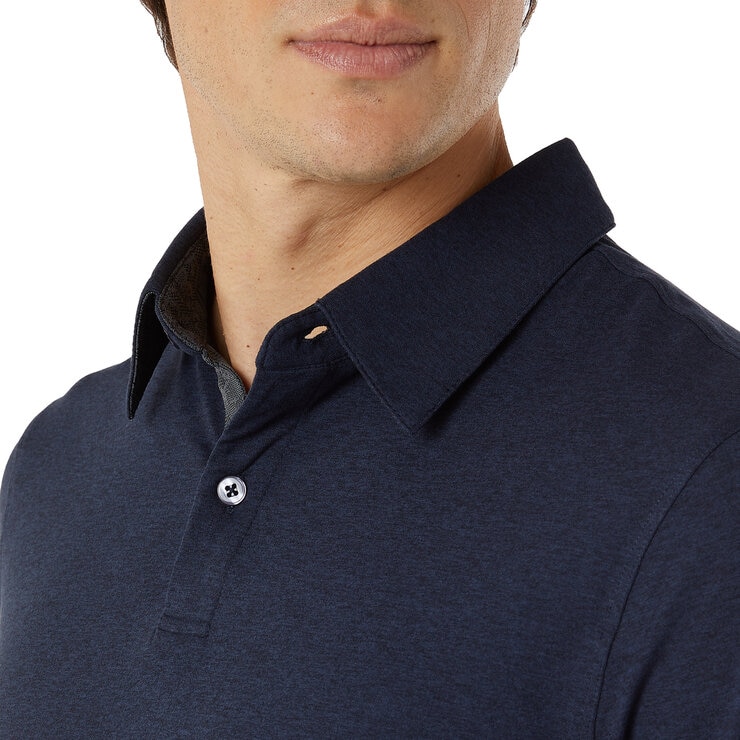32 DEGREES メンズ ポロシャツ ネイビー L