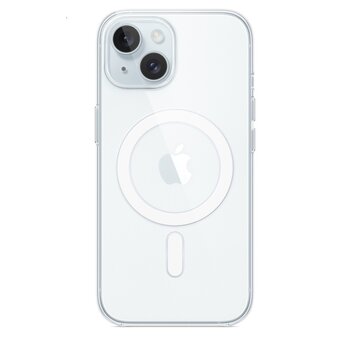 Magsafe対応 iPhone 15 クリア ケース