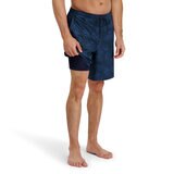 カークランドシグネチャー メンズ 水着ショーツ ネイビーファーン L