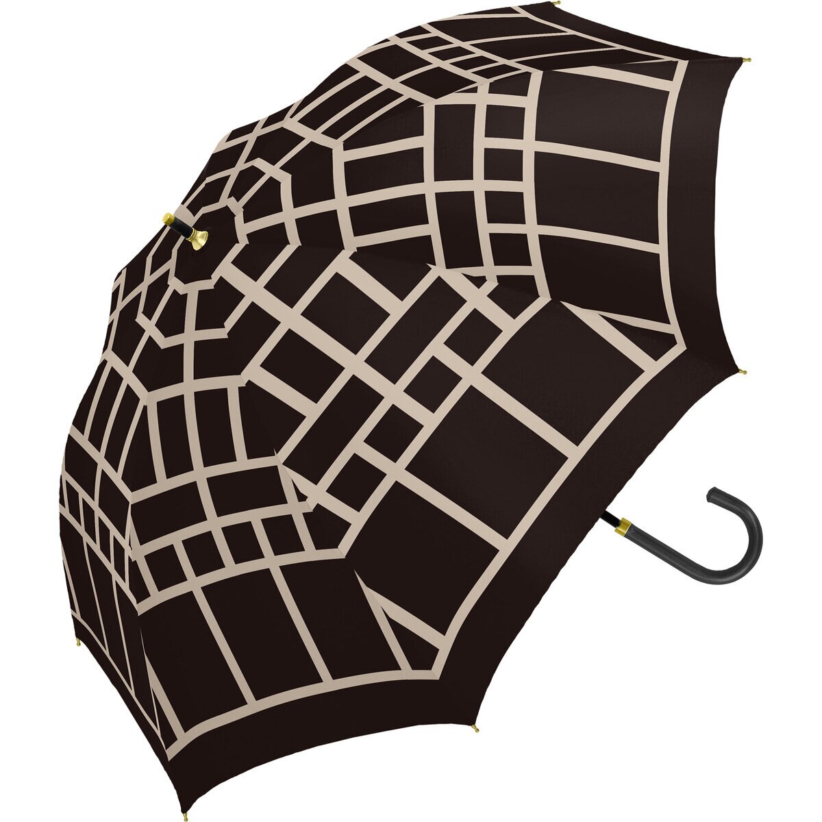 assa 日傘長傘 FL50STD ブラック / ラティス FL778