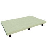 MINO 彩木 ガーデンデッキ セット W3068 x D1829 mm　フレッシュグリーン　高さ400～500mm