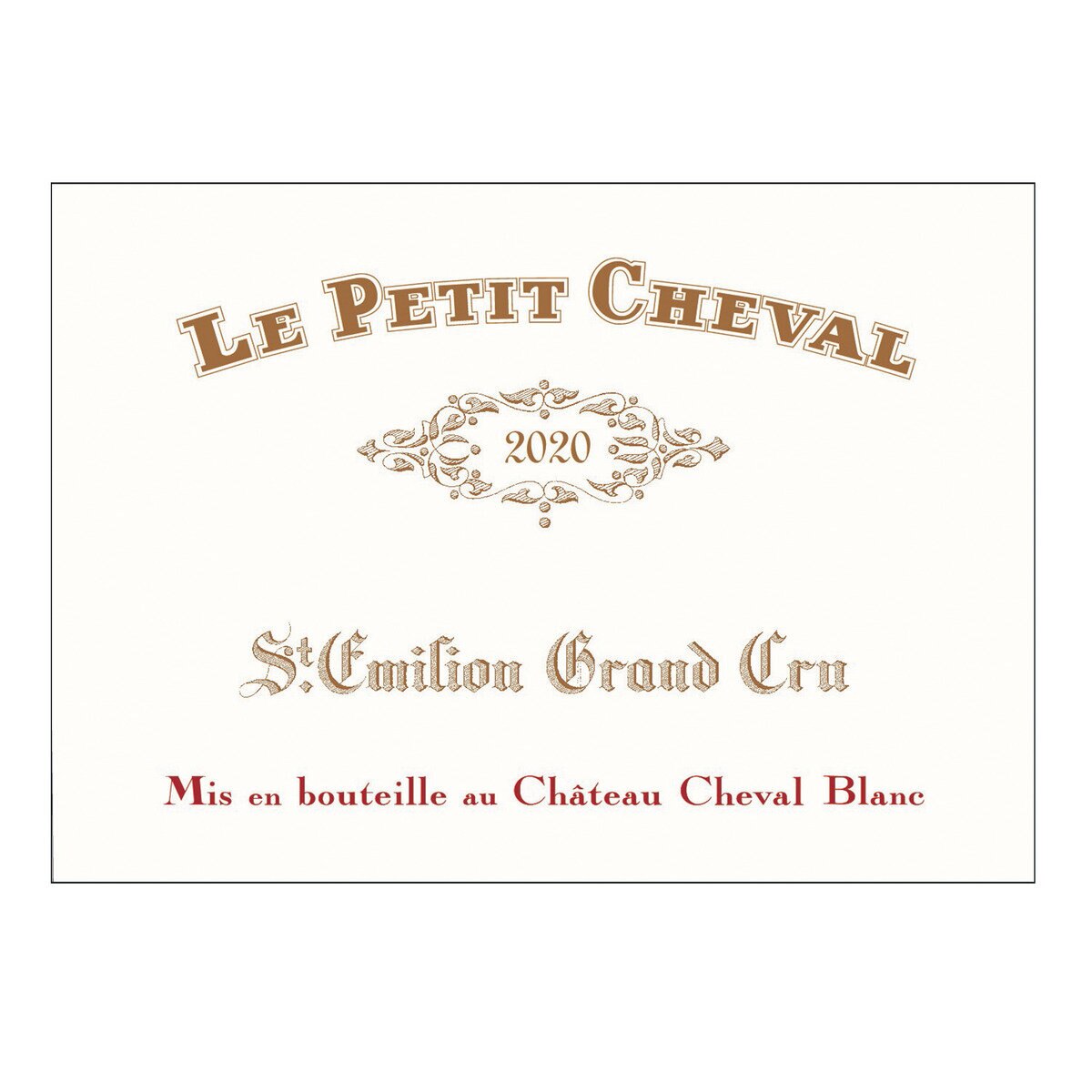 ル プティ シュヴァル 2020 750ml