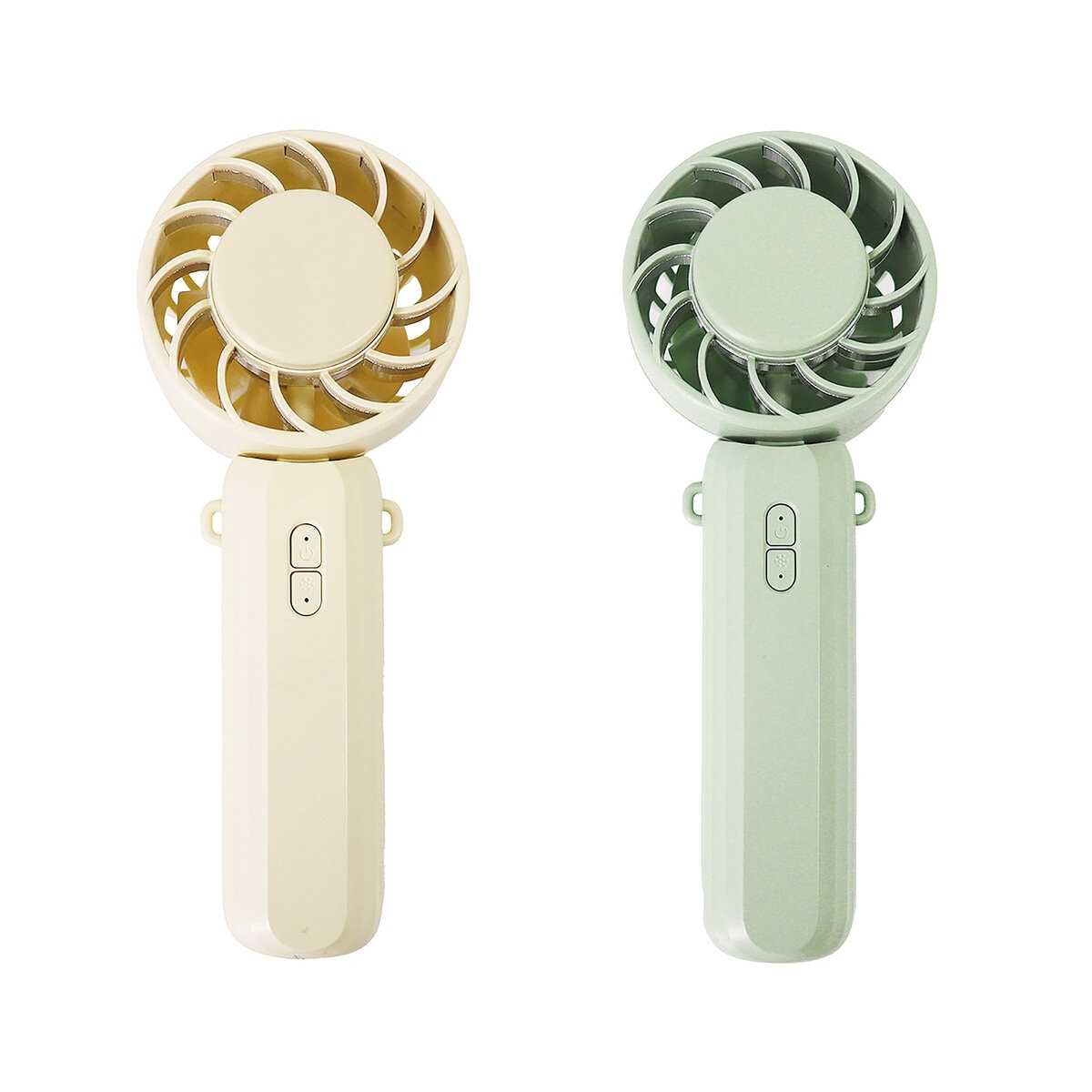 Seena ハンディファン 2個セット CST-STHF02-BELG/BEBL/LGBL