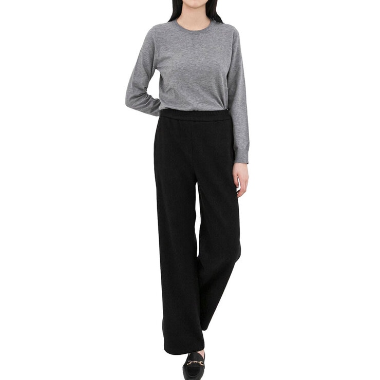 ボニスパックス レディース ワイドパンツ ブラック XL