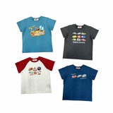 トミカ キッズ 半袖 Tシャツ 4枚組 アソートD 95