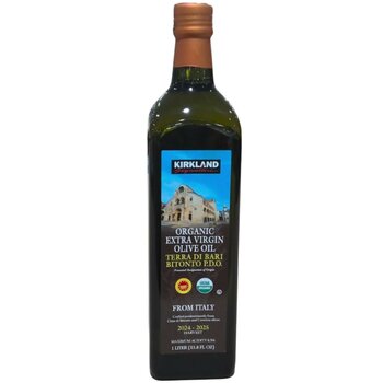 カークランドシグネチャー オーガニックオリーブオイル TERRA DI BARI 916g