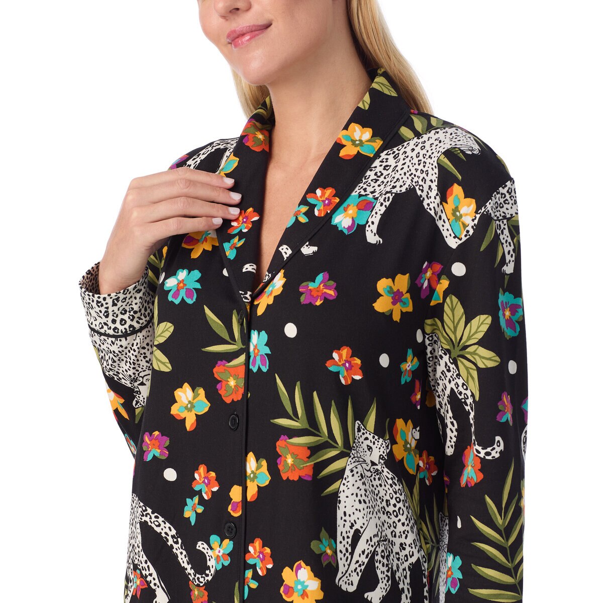 ルームサービス レディース パジャマ ブラック S ルームサービス レディース パジャマ ブラック S