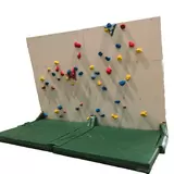 クライミングウォール連結セット　ロックステーション1用 ロイヤルブルー