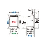 東芝 縦型洗濯機 ZABOON 12kg AW-12DP3