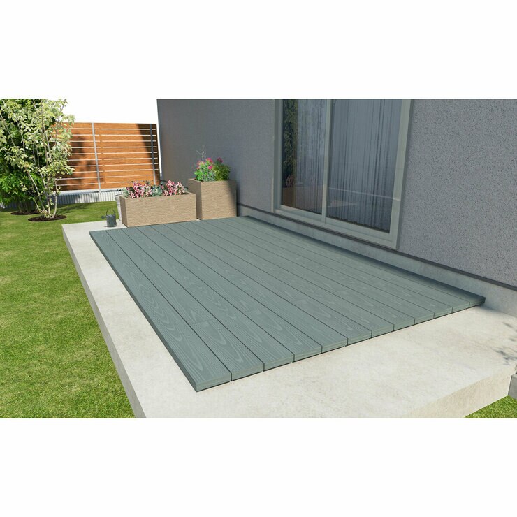 MINO　彩木デッキグラウンドGD　W2000xD900xH54mm トワイライトブルー TB