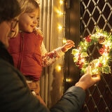 LED 200球 ストリングライト セット ゴールド