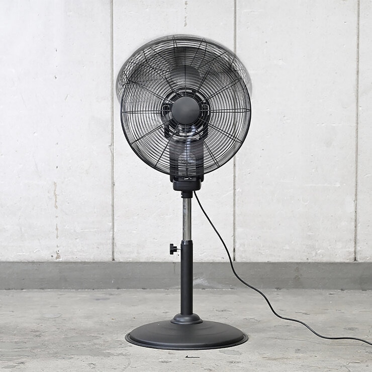 YAMAZEN 3D 45cm DC 扇風機 YDC-3D45BK