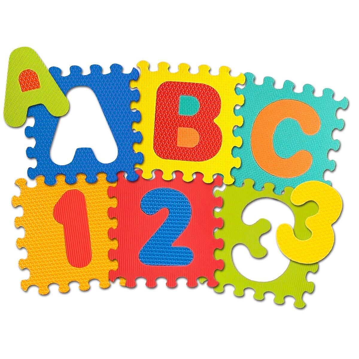 Amazon | パズルマット36 プレイマット ベビー 子供パズルマットソフト EVA製 数字 アルファベット パズル 子供 おもちゃ プレセント  ギフト | ジグソーパズル | おもちゃ