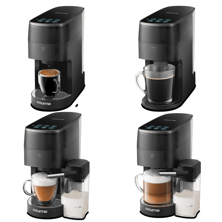 GOURMIA コーヒーマシーン マルチカプセル対応