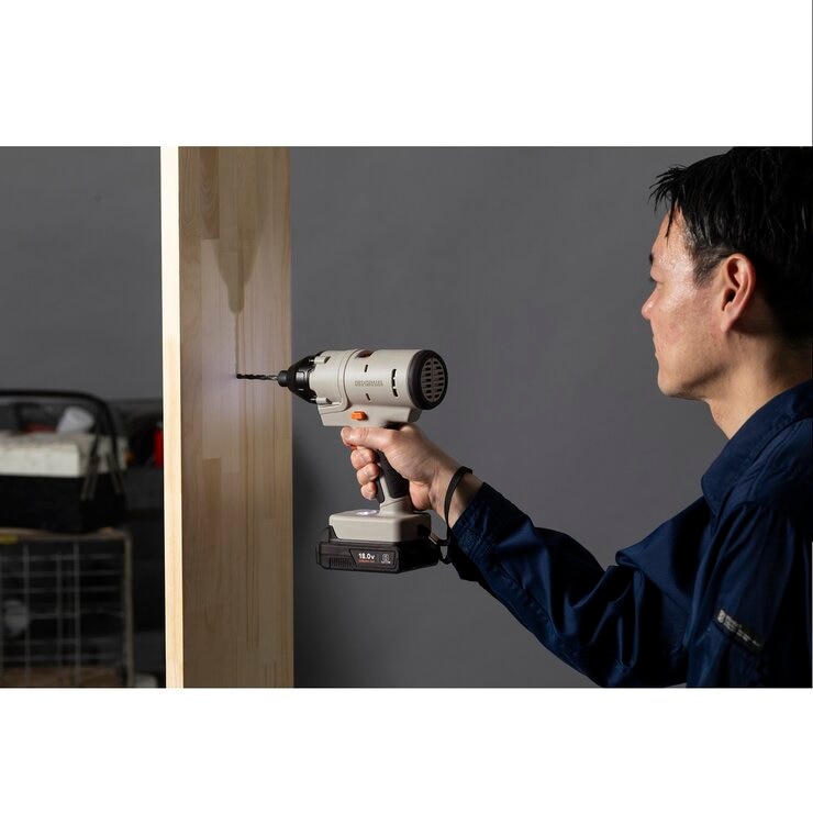 アイリスオーヤマ 18Vマルチギア インパクトドライバーセット