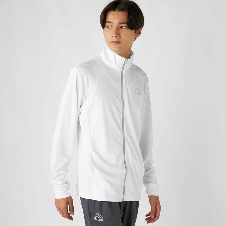 カッパ メンズ アクティブ ジャケット / ホワイト / LL
