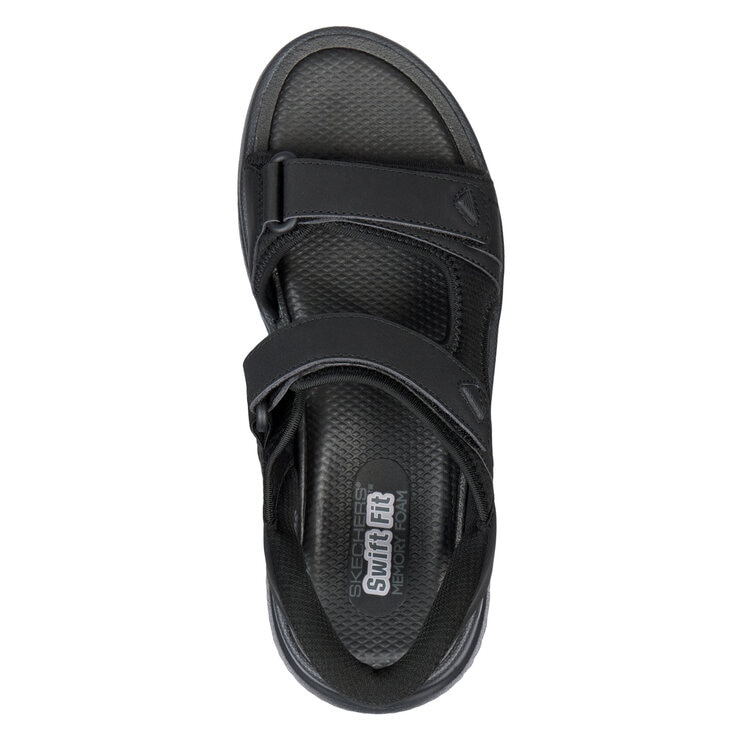 スケッチャーズ メンズ サンダル ブラック 27.0cm