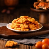 ビッグブロウキング 蟹風味 エッグヨーク ライスチップス 520g