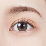 モラク ワンマンス ドーリッシュグレー 2枚入り 宮脇咲良イメージモデルカラコン 度なし (±0.00)