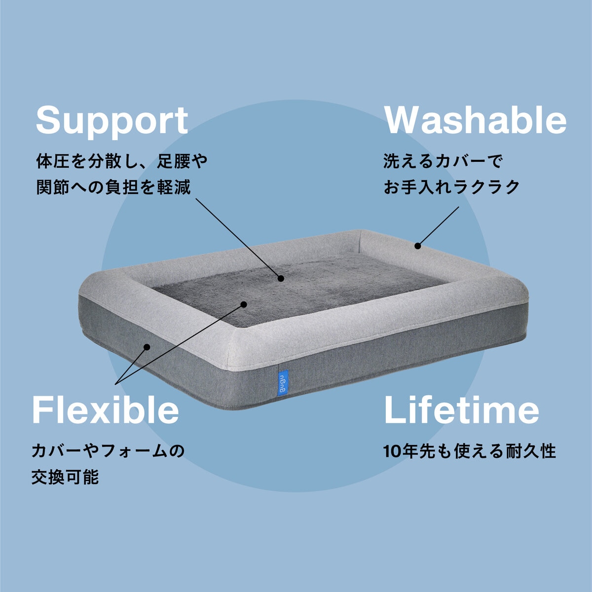 グーグー ドギー ペットベッド M サイズ