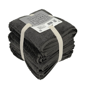 ふんわりボリューム ミニバスタオル 40cm×100cm 3枚組