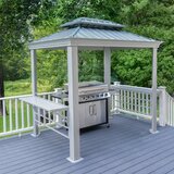 ソジャグ モナコ 8 x 6フィート (2.4 x 1.8m) BBQ ガゼボ