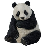 ウービア お座りパンダの置物 大 H13366