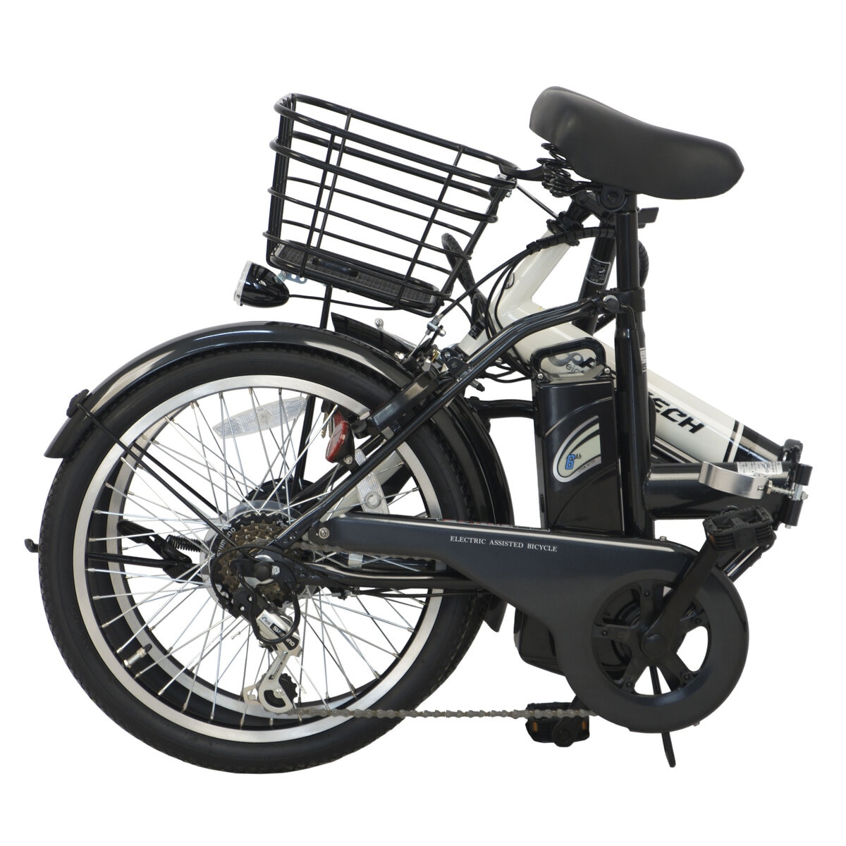 ペルテック 20インチ 折り畳み電動アシスト自転車 TDN-208L 8Ah