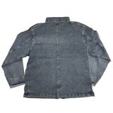 ヘインズ BIG SIZE ストレッチデニムカバーオール / サックス / 2L