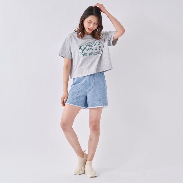 ラスティ レディース 半袖Tシャツ ラスティ レディース 半袖Tシャツ