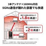 BUFFALO Airstation Wi-Fi ルーター 無線 LAN Wi-Fi6対応
