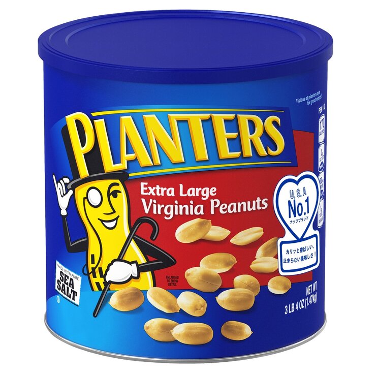 プランターズ XL バージニアピーナッツ 1.47kg プランターズ XL バージニアピーナッツ 1.47kg