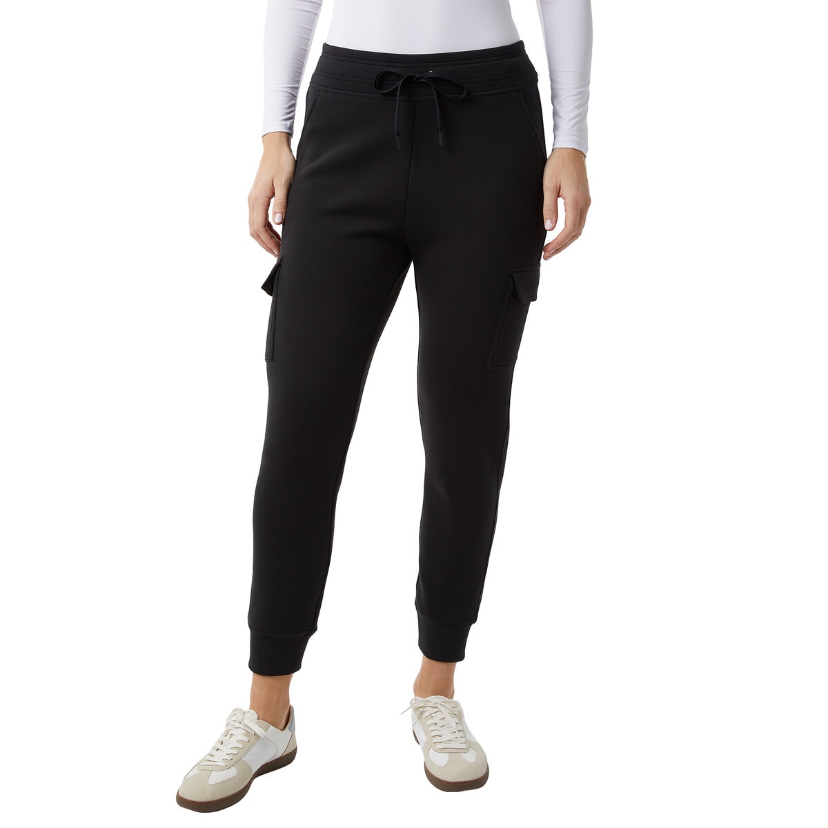 32 DEGREES レディース カーゴジョガー ブラック M